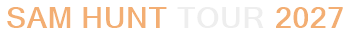 Sam Hunt Tour 2027